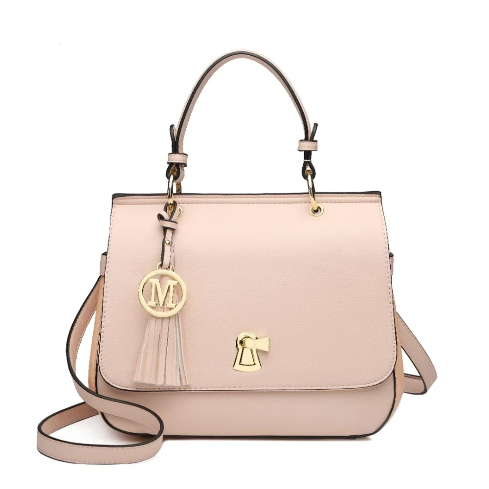 

Miss Lulu Crossbody Bags for Women PU Leather Fashion Messenger Shoulder Bag Ladies Small Satchel Bag Top-handle Handbag YD1832