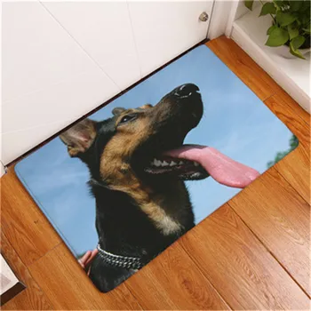 

2017 New Cute Dog Print Carpets Bathroom Mats Anti-Slip Rugs 40x60cm 50x80cm Anti-Slip Floor Mats