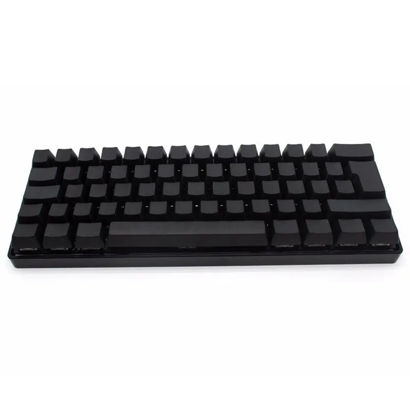 Белый Черный OEM профиль ISO Keycap толстые PBT 62 клавиши механическая клавиатура колпачки пустой ключ колпачки для игр Keyboad