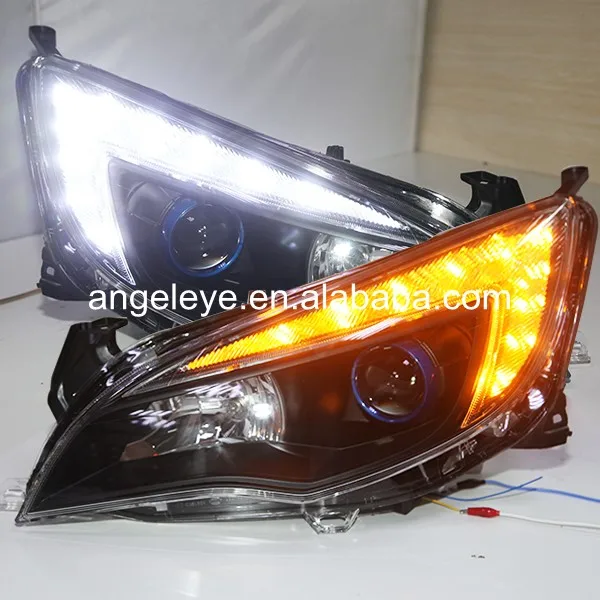 

2009-2013 year For Buick for Excelle XT Opel Astra LED Head Lights Headlamp with Bi Xenon Projector Lens JC
