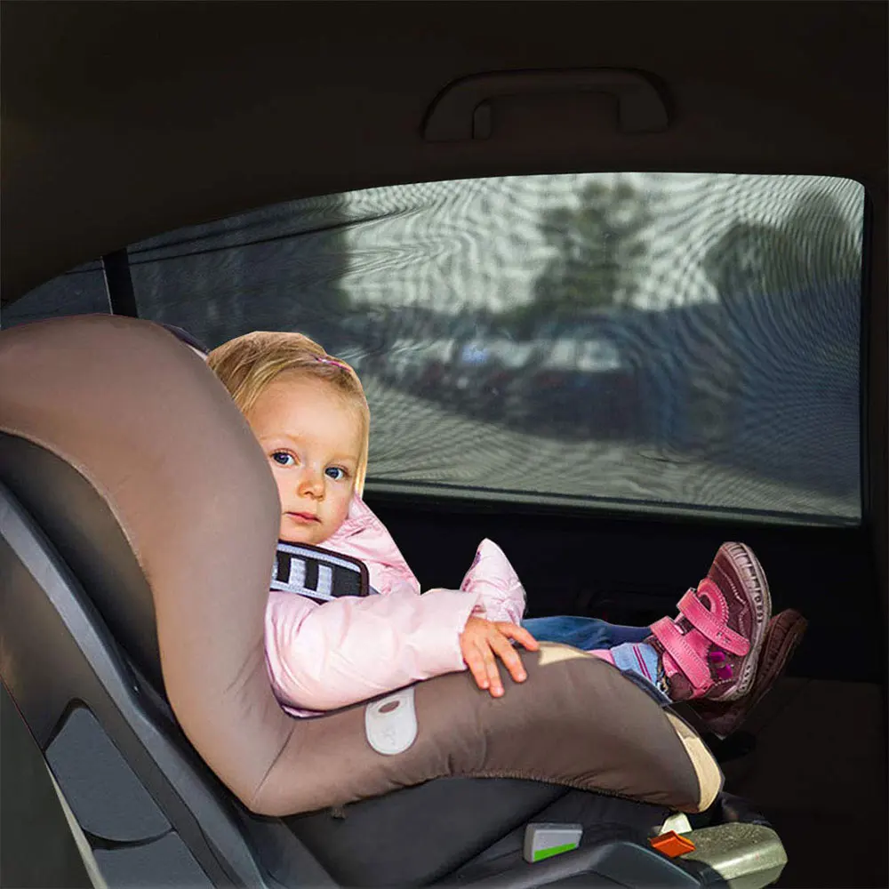 Vehemo 100*54 см 2 шт. автомобильный солнцезащитный козырек авто солнцезащитный козырек УФ-защита для переднего лобового стекла автомобиля-Стайлинг оконных чехлов для водителя