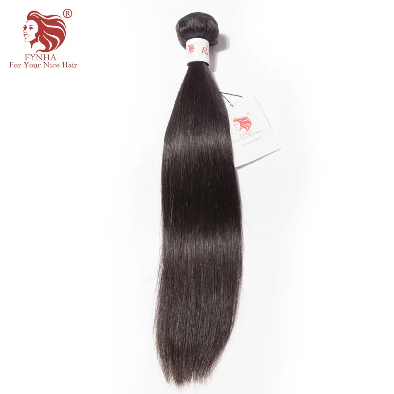[FYNHA] Бразильский прямые волосы машина двойной уток Волосы remy 8-30 дюйм(ов) натуральный Цвет Бесплатная доставка