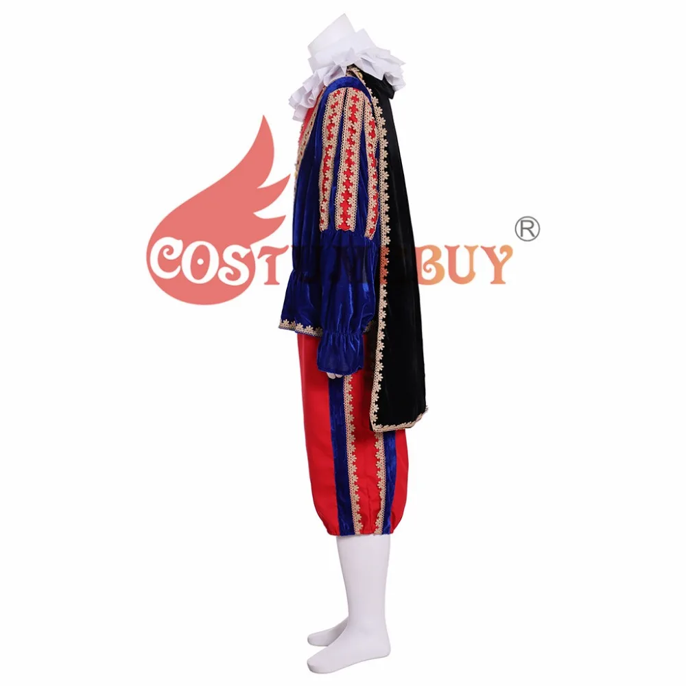 Costumebuy средневековый Тюдор принц Костюм для косплея Elizabethan костюм взрослые мужские костюмы на Хэллоуин индивидуальный заказ