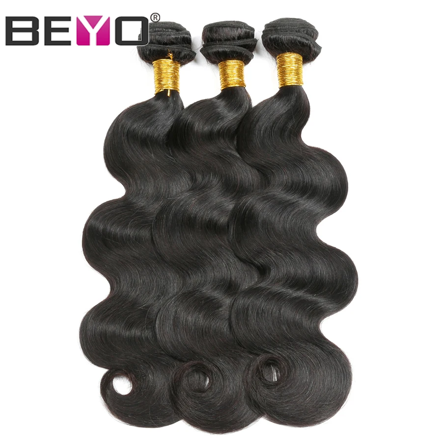 Beyo 360 Lace Frontal With Bundle Brazilian Body Wave Bundles With Closure 2/3 Human Hair Bundles With Closure Non Remy Hair Beyo 360 Lace Frontal With Bundle Brazilian Body Wave Bundles With Closure 2/3 Human Hair Bundles With Closure Non Remy Hair
