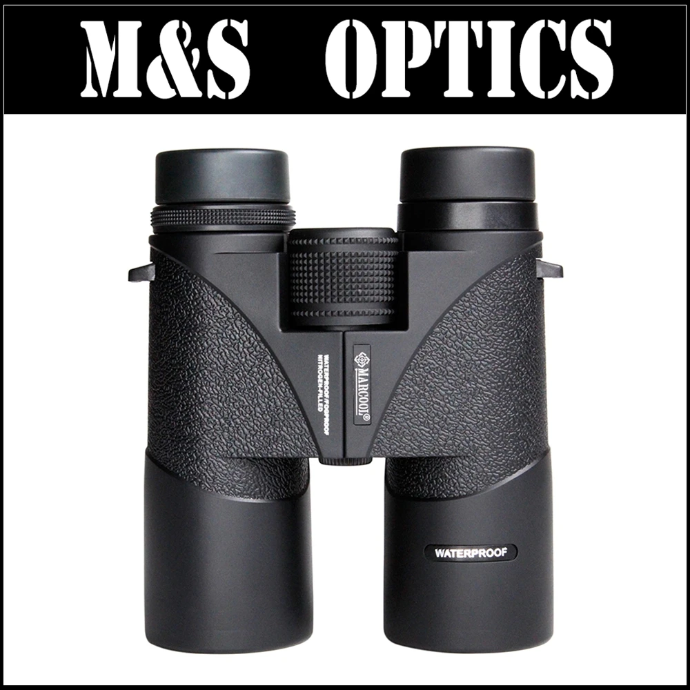 MARCOOL Binoculars 10X42mm Hunting Optical Sight Non slip Waterproof