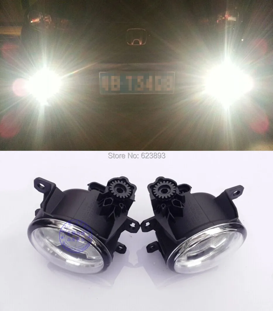 Free shipping,2x High Power Super Bright Fog Light Kit LED Daytime Running Lights DRL For 2014