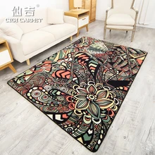 CIGI абстрактный узор Противоскользящий ковер домашний креативный Декор Спальня гостиная ковер нейлон тканевый ковер кухонный коврик