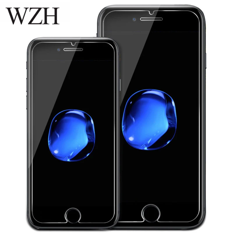 

Tempered Glass On iPhone 8 Plus Screen Protector Film for iPhone 7 Plus Glass for iPhone XS SE 5 5S Tough Protection Glass Cover