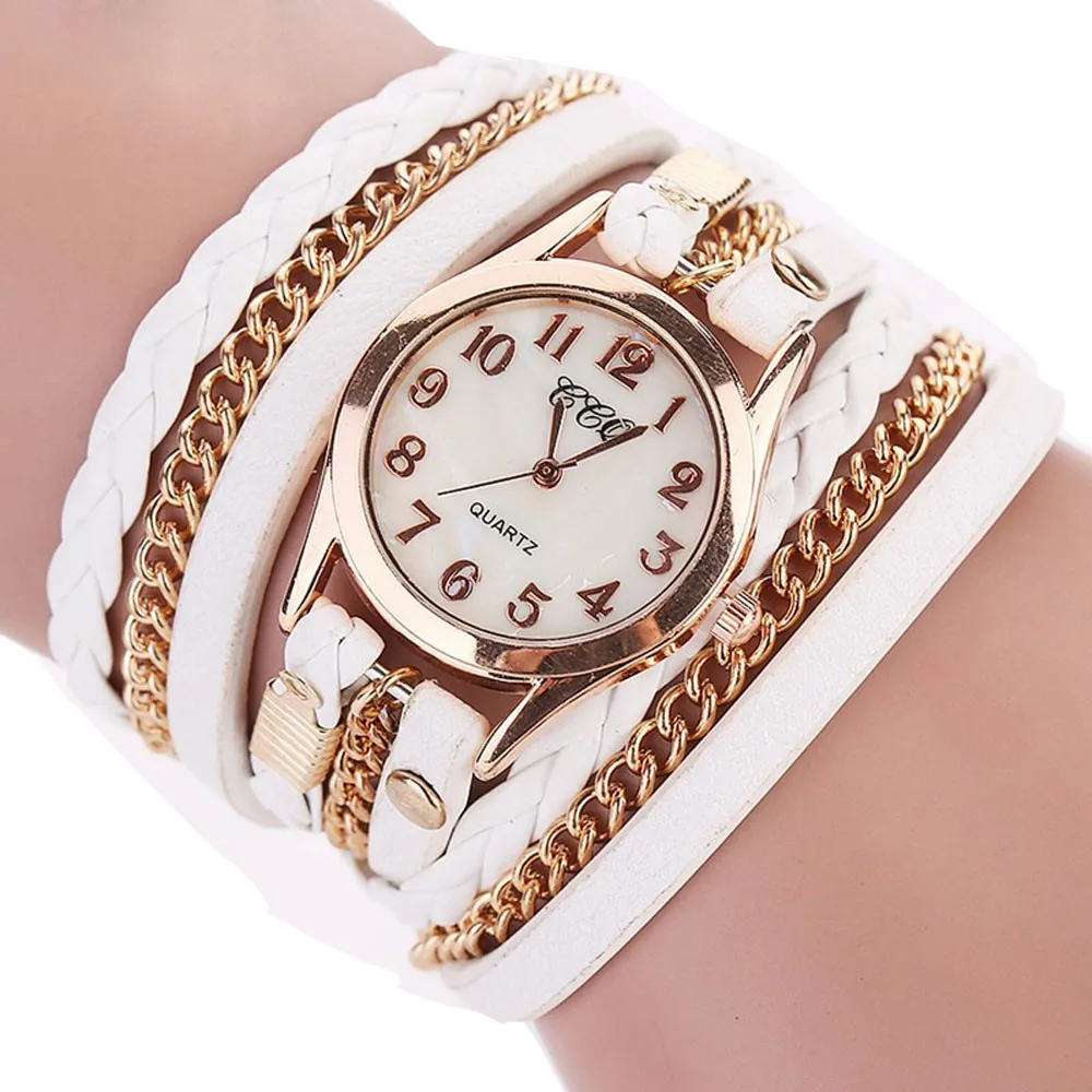CCQ Роскошные Брендовые женские часы, винтажные часы с кожаным браслетом, мужские женские наручные часы, женская одежда, кварцевые часы, relogio