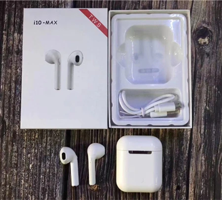 Беспроводные наушники i10 tws max Bluetooth 5 0 вкладыши гарнитура PK i9000 i90000 pro i9s i500 i11 i200 i30