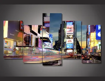 

HD Printed times square new york Painting Canvas Print room decor print poster picture canvas Free shipping/ny-3010