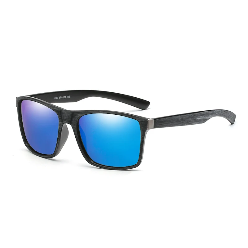 AFOFOO бренд дизайн поляризованных солнцезащитных очков Для мужчин вождения солнечные очки с покрытием, мужской квадратные очки UV400 оттенков - Цвет линз: 01