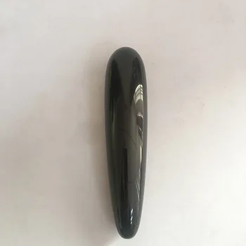 

Natural black obsidian quartz crystal massage wand for healing MJP-19010508