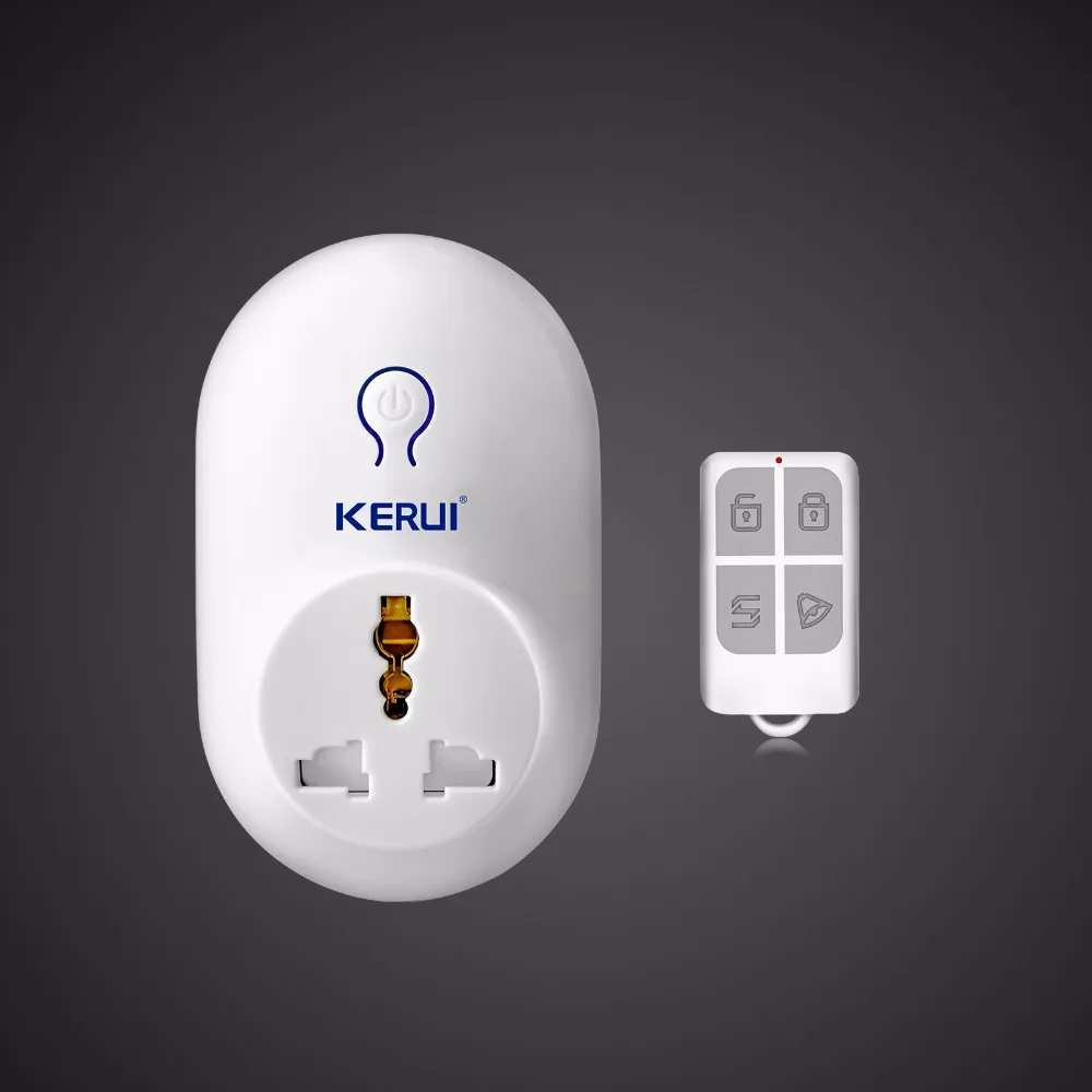 bilder für KERUI S71 Funk-fernbedienung Wechseln Smart Buchsenstecker Power 433 MHz für Hause Alarmanlage Security Zubehör bilder für KERUI S71 Funk-fernbedienung Wechseln Smart Buchsenstecker Power 433 MHz für Hause Alarmanlage Security Zubehör