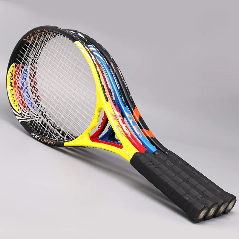 التدريب مضرب تنس الكربون الألياف Pickleball حقائب برباط مضرب المهنية Padel متعدد الألوان مضارب الرياضة ل الكبار