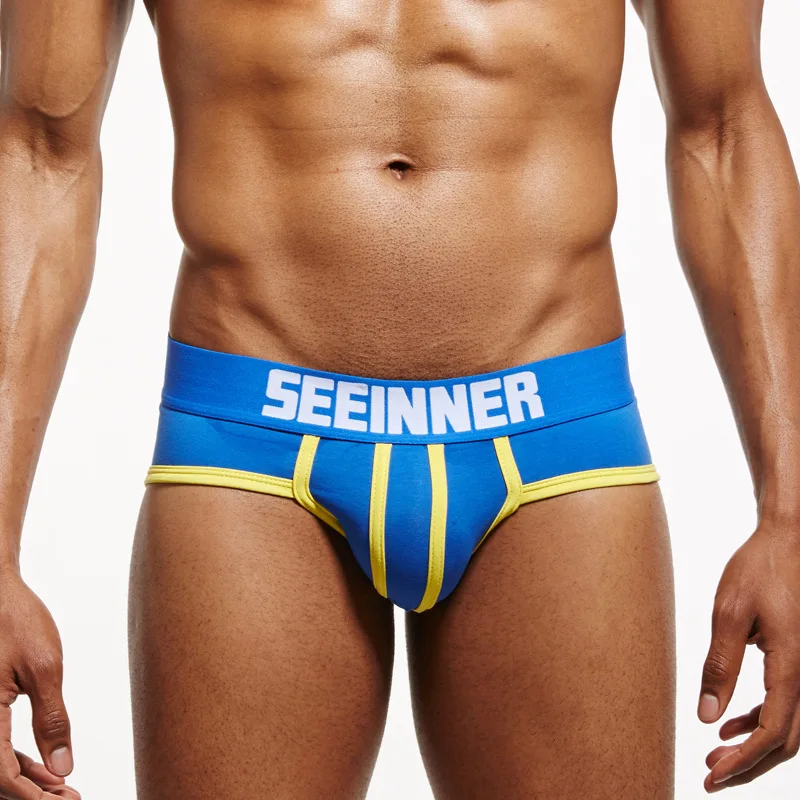 mens underwear briefs Sexy Male Panties Underwear Men's Briefs Shorts Cotton Slip Seeinner Gay Underpants U Convex Calzoncillos Hombre Slips Cuecas mens underwear
