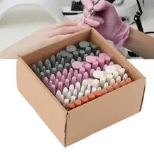 Дрель для ногтей 100 шт. профессиональная насадка для ногтей набор сверл для маникюра педикюра аксессуары для полировки ногтей для маникюра