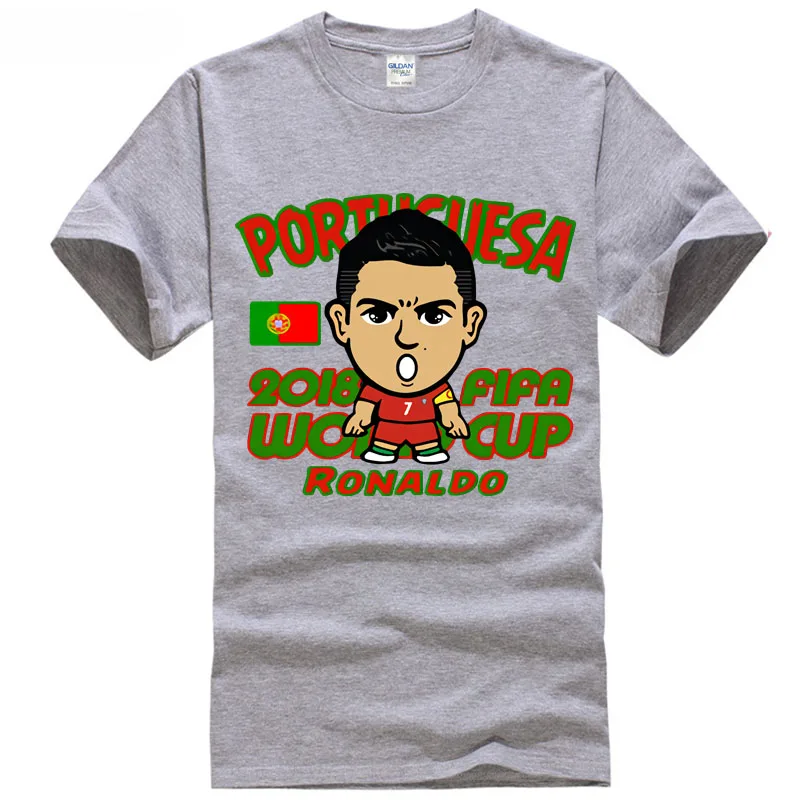 Летняя Повседневная Мужская футболка хорошее качество ronaldo NO.7 Мадрид городской