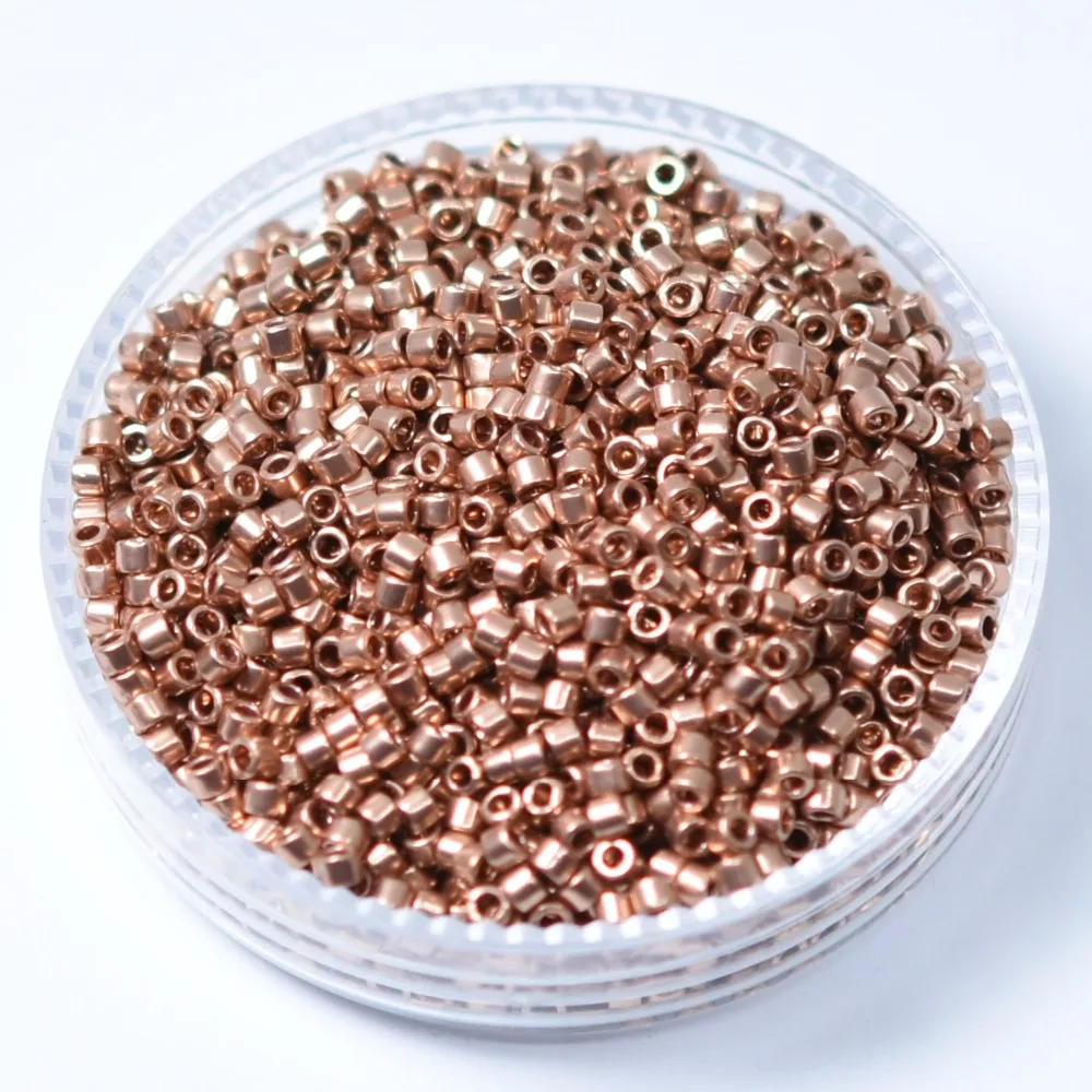 

Miyuki Delica Beads Round hole 1.6mm 10g packing