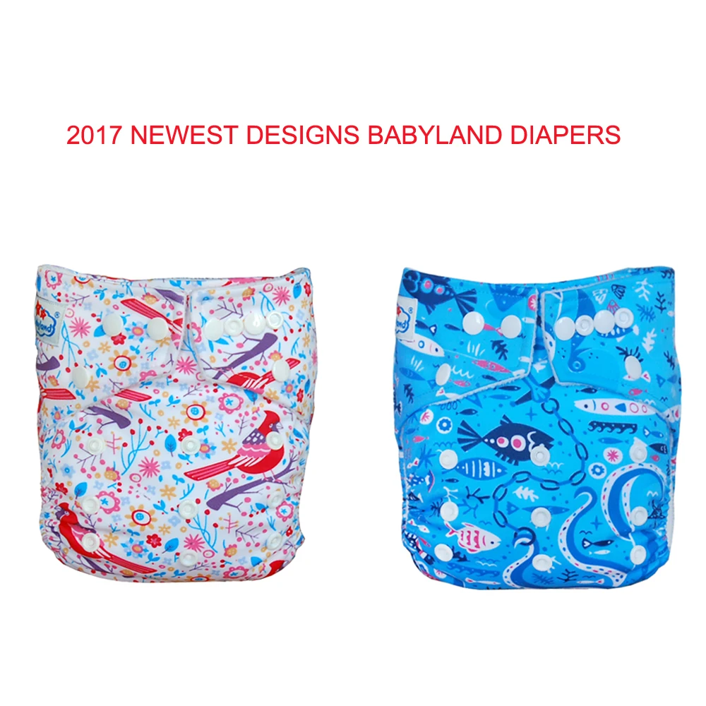 

(Total 10 Pieces ) 5 Pieces Microfleece Pocket cloth Diapers baby Nappy + 5 pieces (5) layers bamboo charcoal Insert Liner