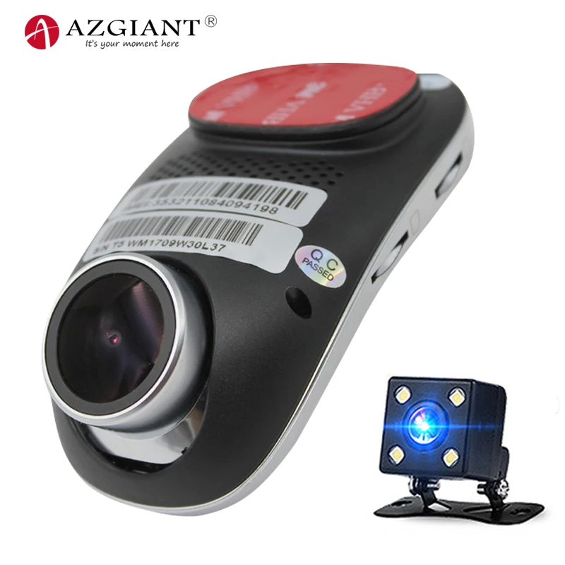 AZGIANT мини T5 HD 1080P Скрытая Автомобильная dvr камера 4G rom 140 широкоугольный анти Ahake