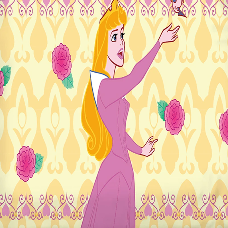 Disney постельное белье для принцессы комплект Квин-сайз простыни, для одеяла Чехлы для девочек номер один покрывало покрывала 3d печатных 2-4
