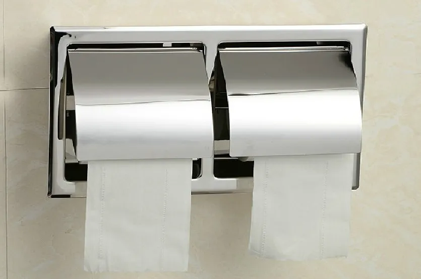 304 держатель для туалетной бумаги из нержавеющей стали коробка для туалетной бумаги коробка для салфеток SB100-1