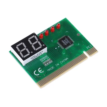 

2 Digit PCI Post Card LCD Display PC Analyzer Diagnostic Card Motherboard Tester Computer Analysis Networking Tools