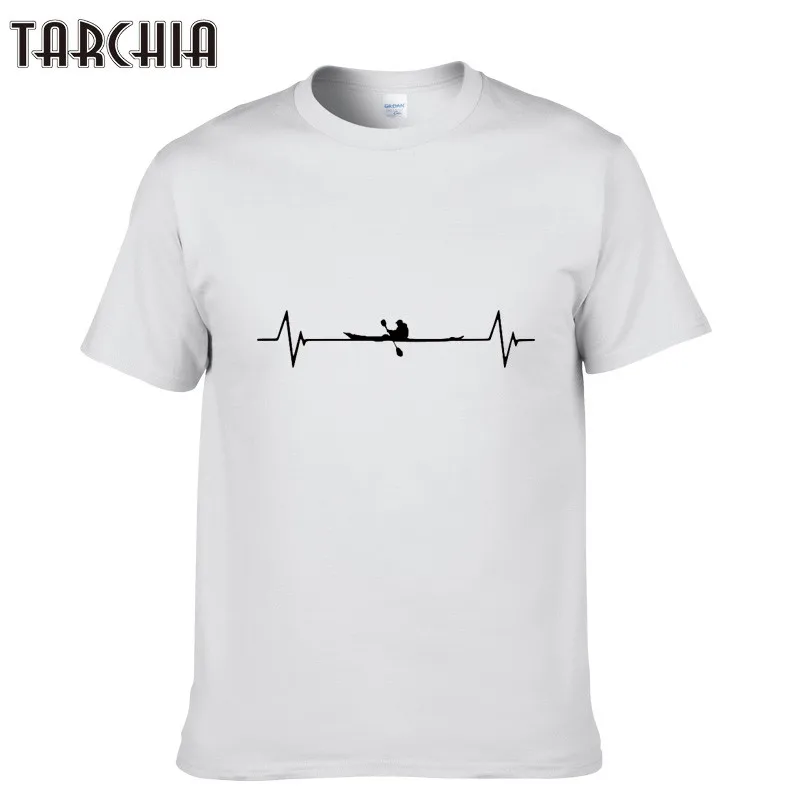 Футболка TARCHIA мужская с коротким рукавом Модная хлопковая тенниска повседневная