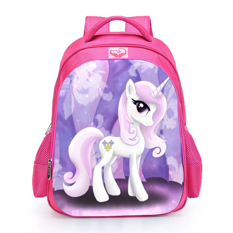 Мой маленький Единорог Пони Роза mochila para estudiantes escolar ninas ninos para|Школьные ранцы| |