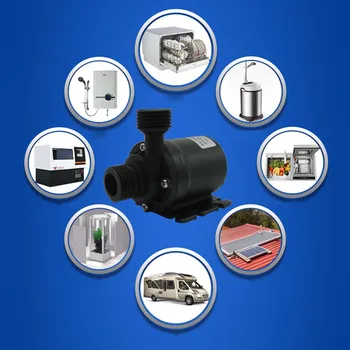 

DC 12V Ultra Quiet Mini IP68 800L/H 19W Brushless Motor Submersible Water Pump AI88