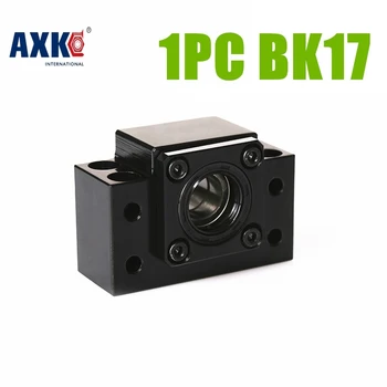 

AXK Black color SFU2505 ballscrew support BK17 for BALL screw Diameter= 25mm 2505 SFU2510 2525 MADE IN CHINA BK17