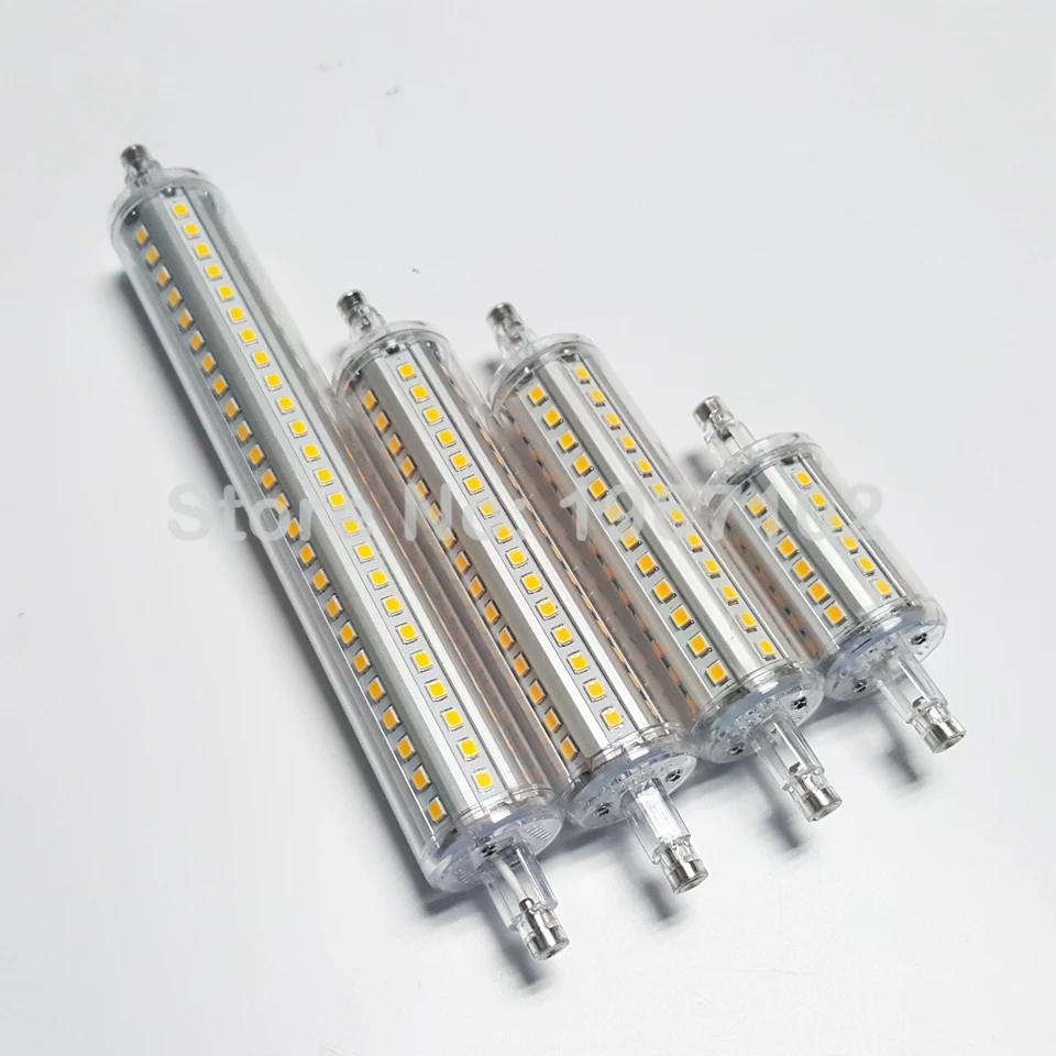 78 мм 118 R7S светодиодный ная лампа 5 Вт 10 SMD 2835 Точечный светильник почка 90 260 в