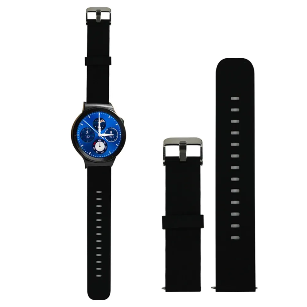 Универсальные силиконовые ремешки для huawei Watch S 18 мм, быстросъемный ремешок для Withings, сменные ремешки Fossil Q, портной