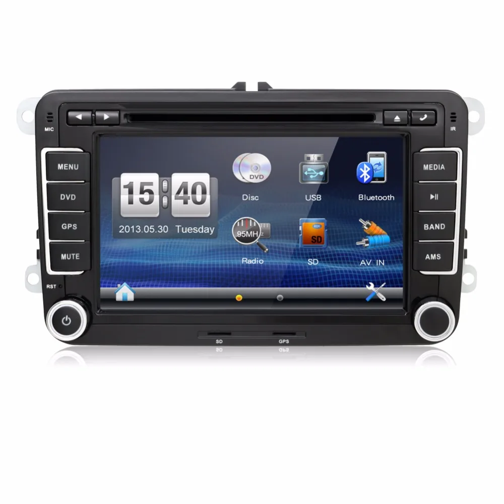Автомобильный мультимедийный плеер automotivo gps Авторадио 2 Din для