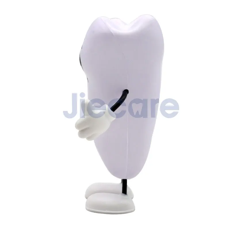 1 шт. зуб-фигура сжимающая игрушка мягкая PU пена зуб кукла модель форма стоматологическая клиника стоматология рекламный товар подарок для дантиста