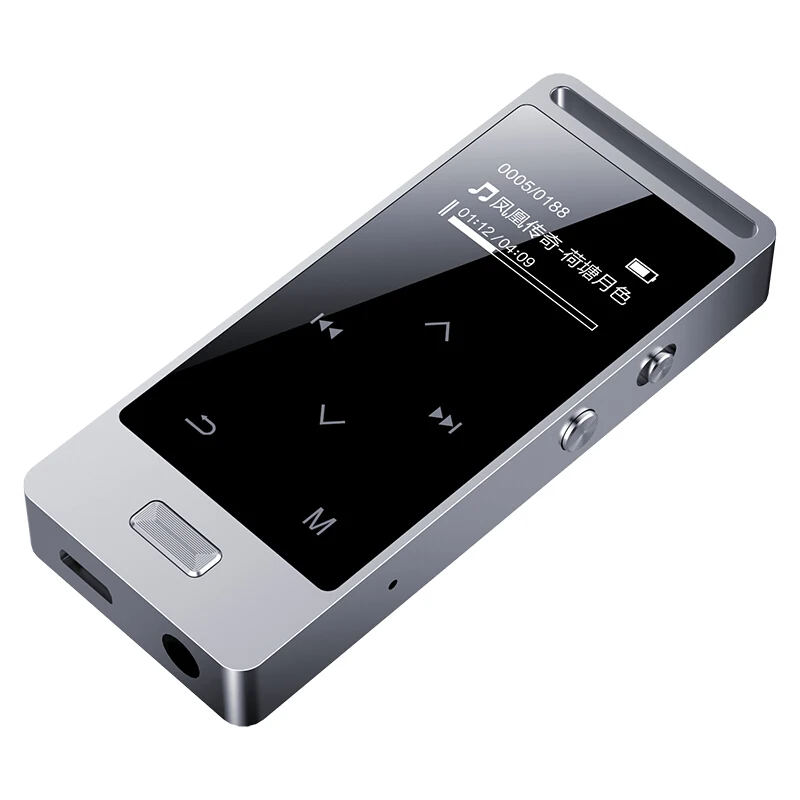 Yescool X3 металлический Спортивный MP3 плеер портативный аудио 8 Гб со встроенным