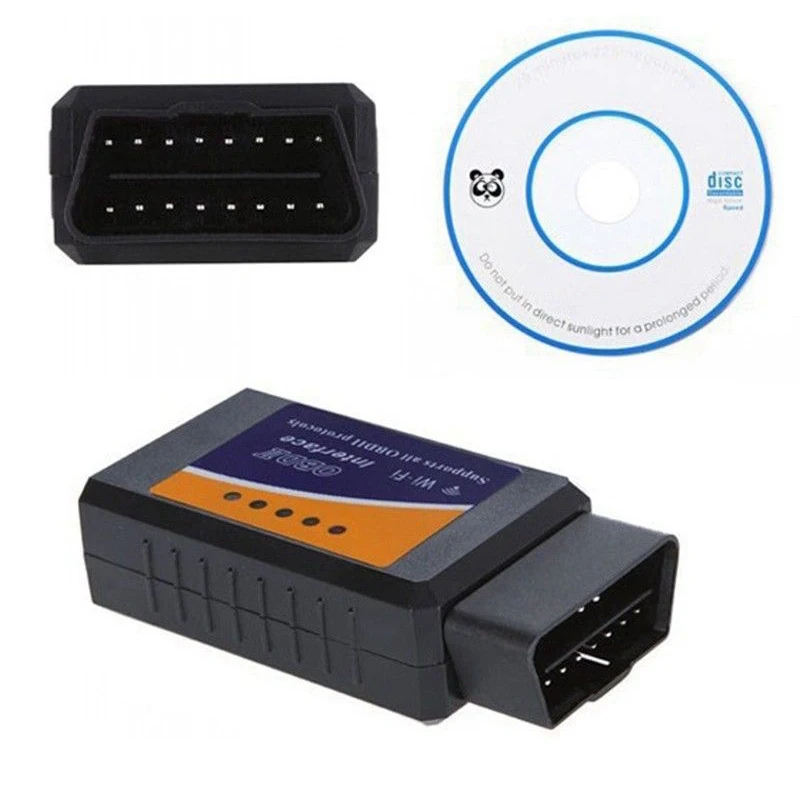 ELM327 Wi-Fi или Bluetooth OBD2 Автомобильная диагностика obd-ii сканер инструмент для чтения кода