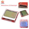 LCD Module Display Blue /White LCD Backlight with 8pins Adapter PCB 84x48 For Arduino for Nokia 5110 Screen 3.3V Dot Matrix ► Photo 1/6