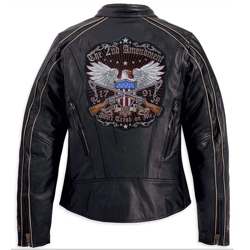 Prajna Военная нашивка оружие рок Сталкер железо на мотоцикле нашивки Большой США Орел вышитые байкерские нашивки для одежды наклейки