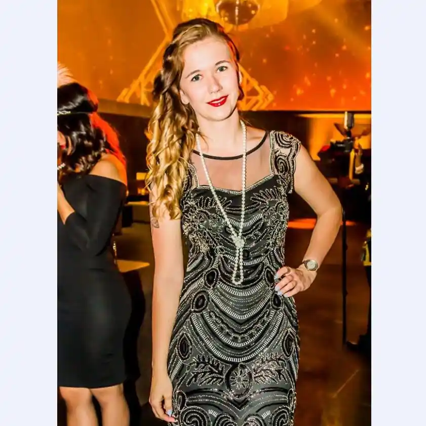 roaring 20s sequin dress