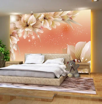 

Environmental papel de parede roll Mural non-woven wall paper 3d mural photo wallpaper the fairy tale background homedecoration