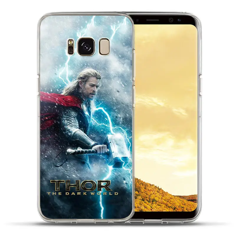 Для samsung Galaxy S8 S9 Plus S6 S7 Edge Note 8 роскошный чехол с героями Marvel, Мстители, силиконовый чехол, Coque Capinha Etui