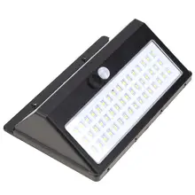 48 светодиодов солнечной энергии свет движения датчик света 48 светодиодов настенный светильник Открытый водостойкий уличный путь домашний сад лампа