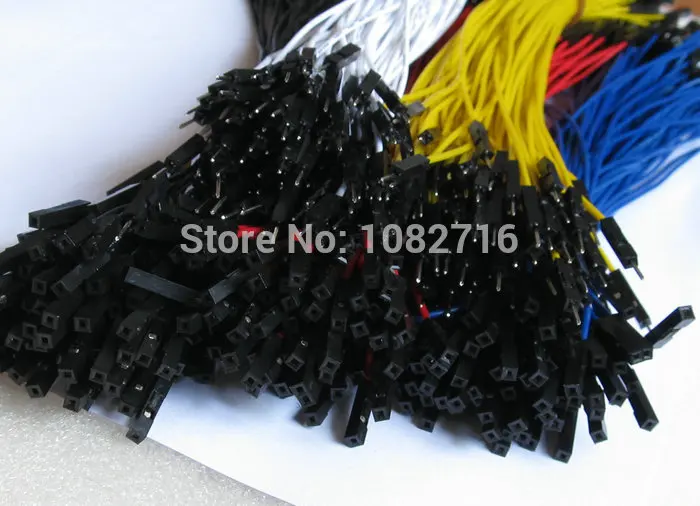 

Total 40pcs 20cm 26 AWG 2.54mm 1p female to male Dupont Wire Jumper Cable For Arduino DIY Board Multi-purpose cord