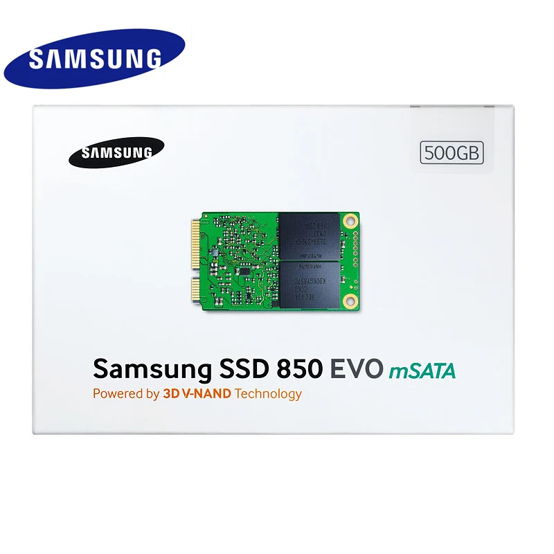 Samsung внутренний SSD 850 EVO mSATA SATA III 250 ГБ 500 1 т твердотельный накопитель HD Жесткий Высокое скорость для ПК настольный компьютер