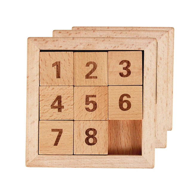 Puzzle Klotski Magnético Jogo De Logica Bloco Deslizante 4x4