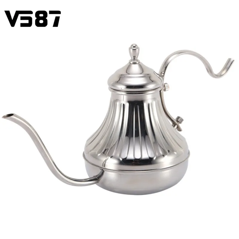 420ml Stainless Steel Long Spout Coffee Kettle Teapot Tea Kettle Tools