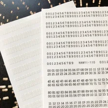 Новейшая 3d наклейка для дизайна ногтей dream X number SOLO nail-107-110 Переводные картинки инструмент DIY Инструменты для украшения ногтей