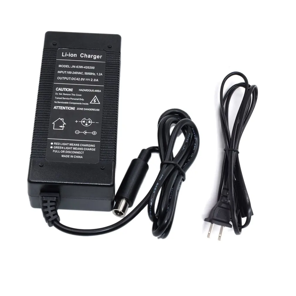 

Electric Skatebaord Charger Battery Adapter 42v 2A for Xiaomi Electric Scooter Accessories Charger Power Supply US/EU Plug